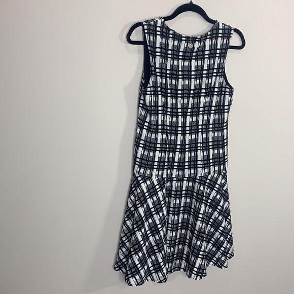 Tommy Hilfiger black white fit and flare dress size 8 (A1) - Picture 5 of 8